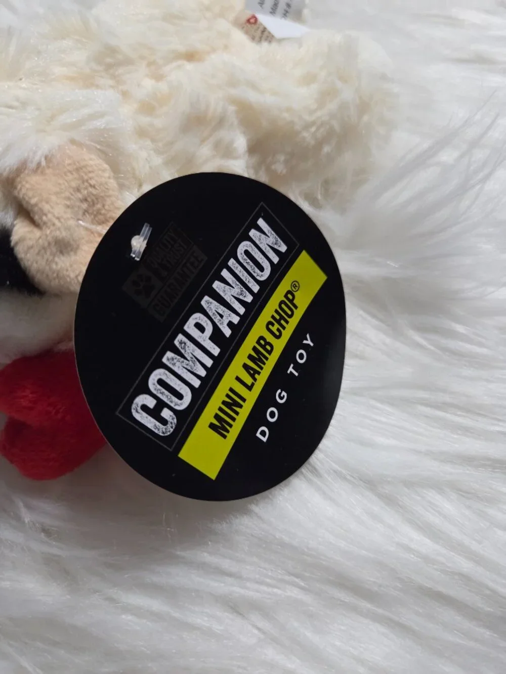 Companion Mini Lamb Chop Dog Toy